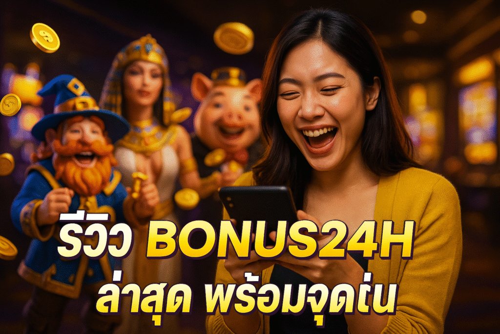 รีวิว BONUS24H ล่าสุด พร้อมจุดเด่น