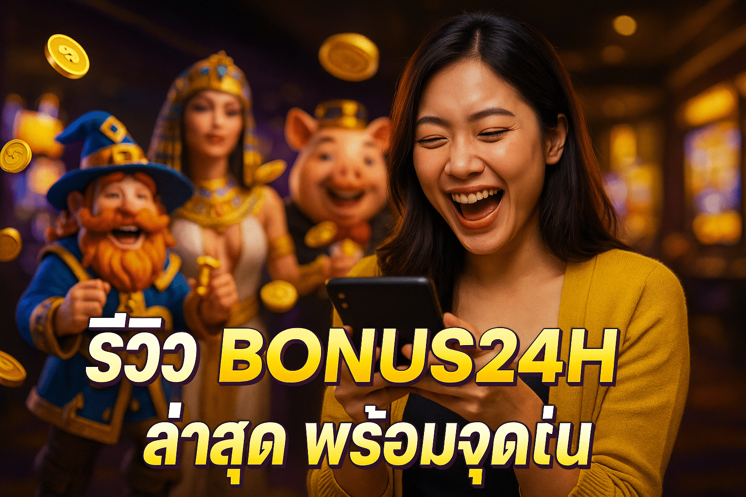 รีวิว BONUS24H ล่าสุด พร้อมจุดเด่น