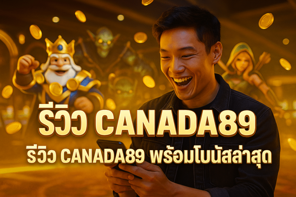 รีวิว CANADA89 พร้อมโบนัสล่าสุด