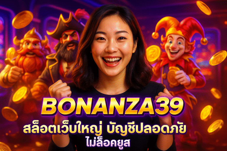 BONANZA39 สล็อตเว็บใหญ่ บัญชีปลอดภัย ไม่ล็อคยูส