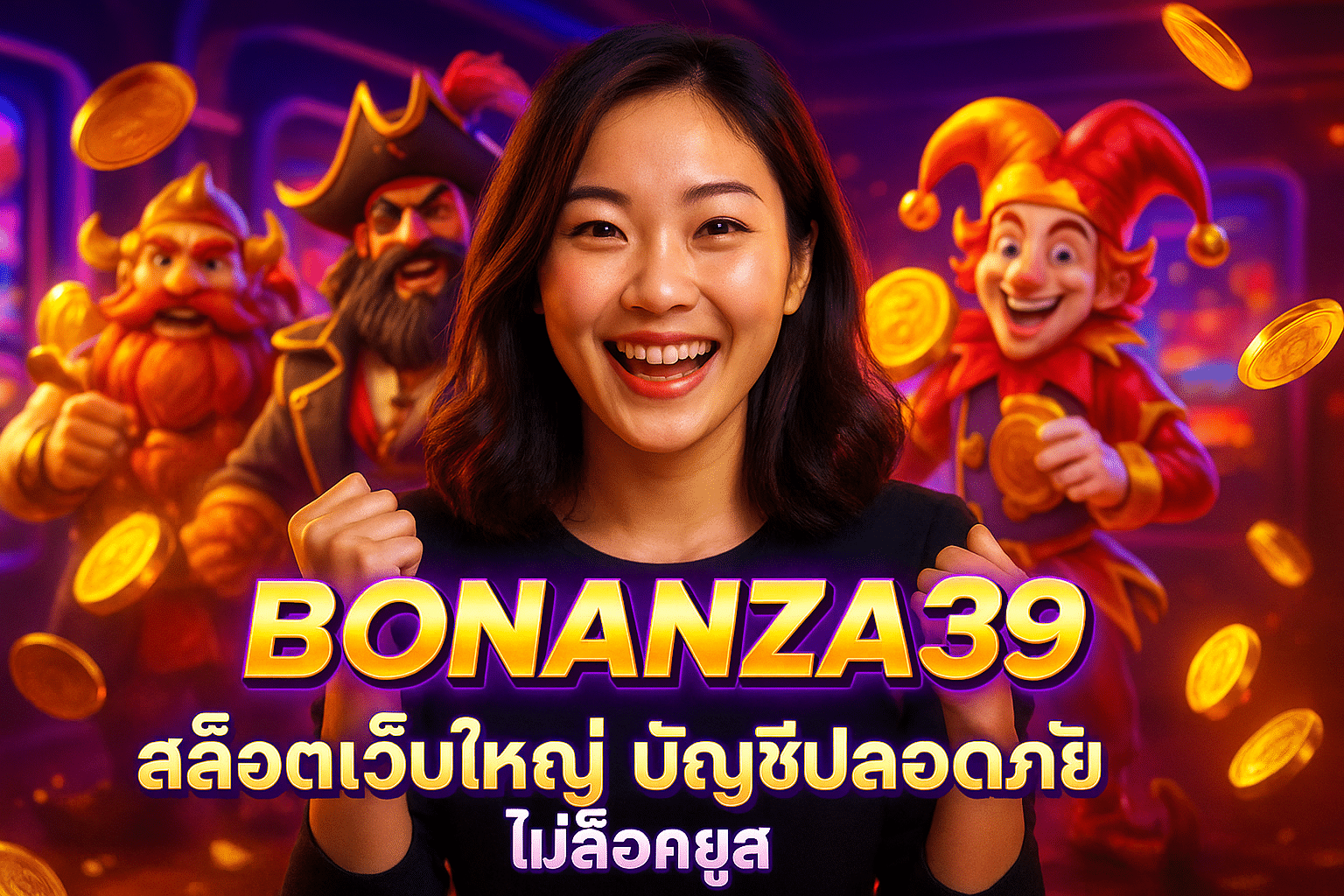 BONANZA39 สล็อตเว็บใหญ่ บัญชีปลอดภัย ไม่ล็อคยูส