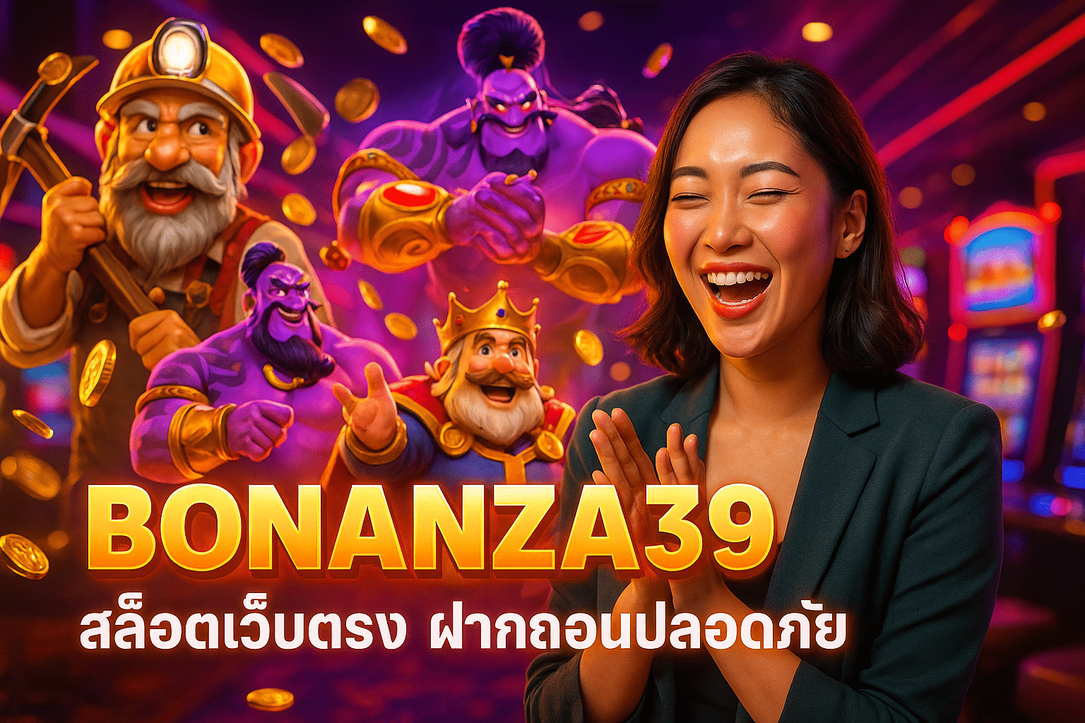 BONANZA39 สล็อตเว็บตรง ฝากถอนปลอดภัย