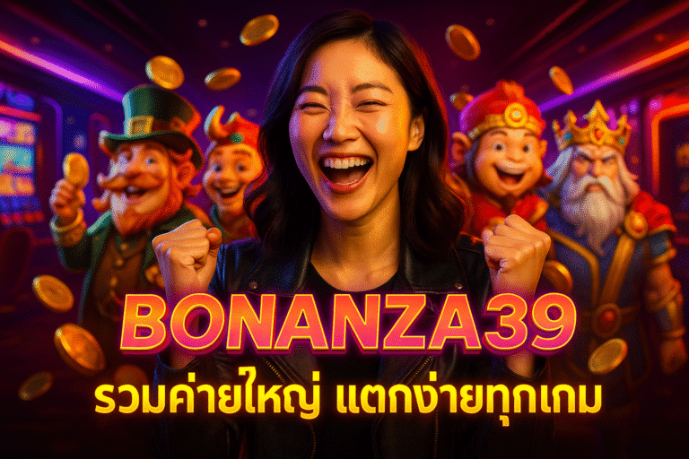 BONANZA39 รวมค่ายใหญ่ แตกง่ายทุกเกม
