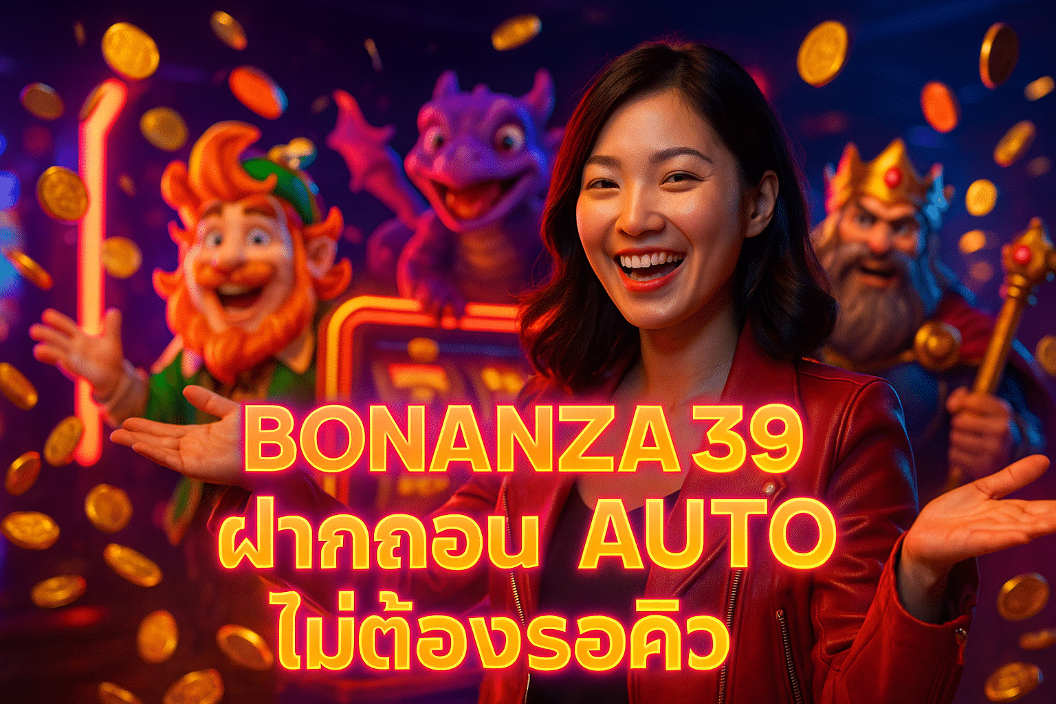 BONANZA39 ฝากถอน Auto ไม่ต้องรอคิว