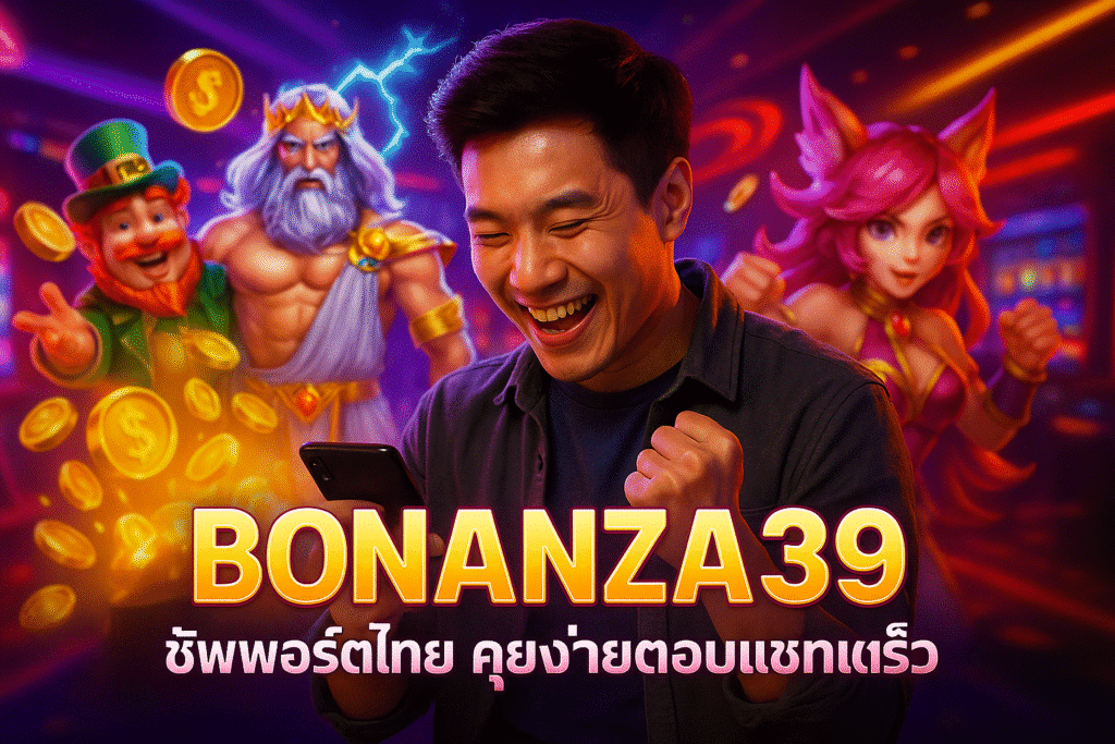 BONANZA39 ซัพพอร์ตไทย คุยง่ายตอบแชทเร็ว
