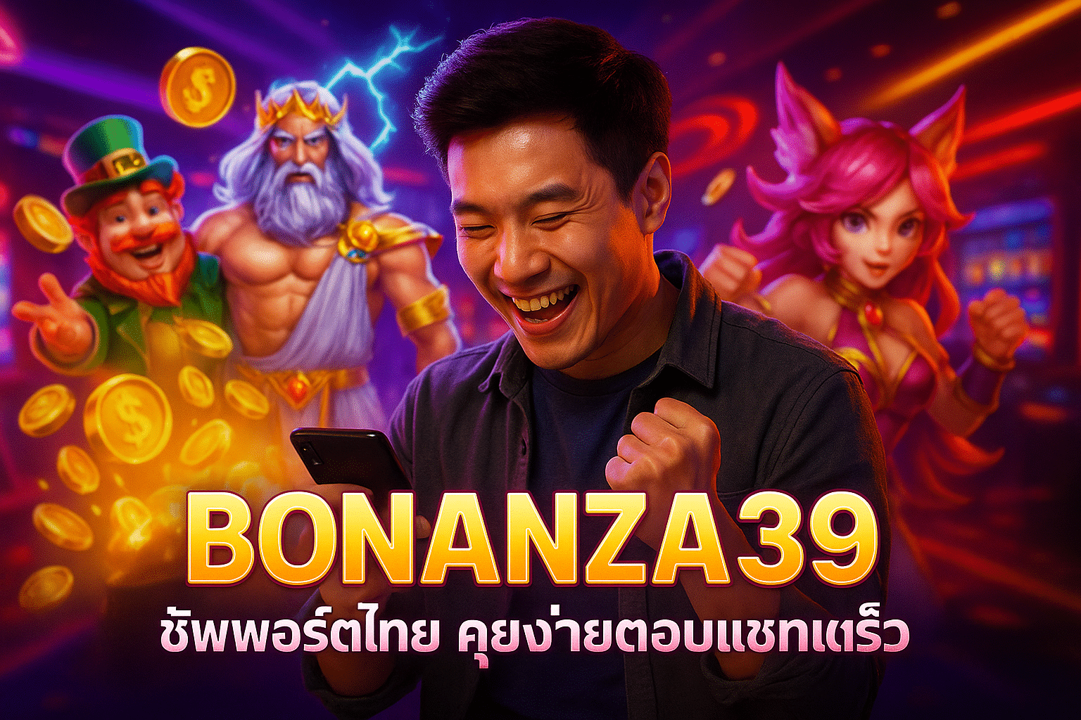 BONANZA39 ซัพพอร์ตไทย คุยง่ายตอบแชทเร็ว